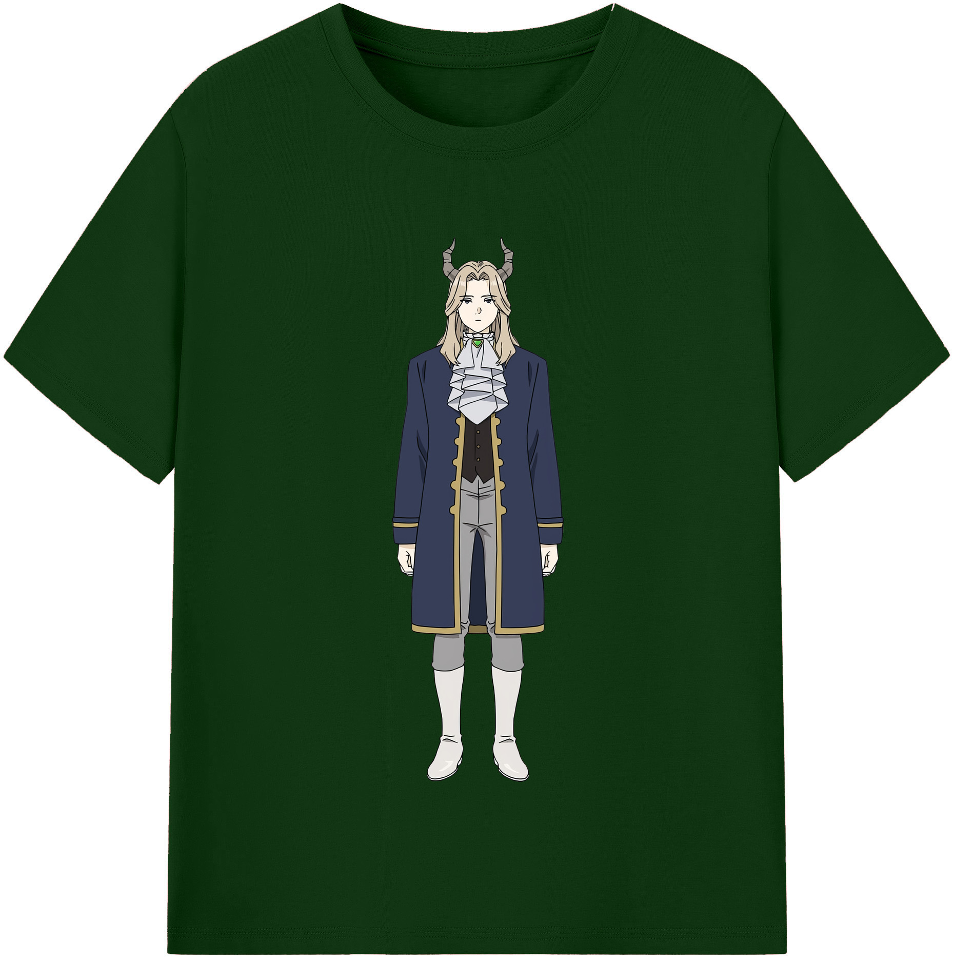 （画像用） 葬送のフリーレン Frieren 綿100％半袖Tシャツ（フロントプリント）